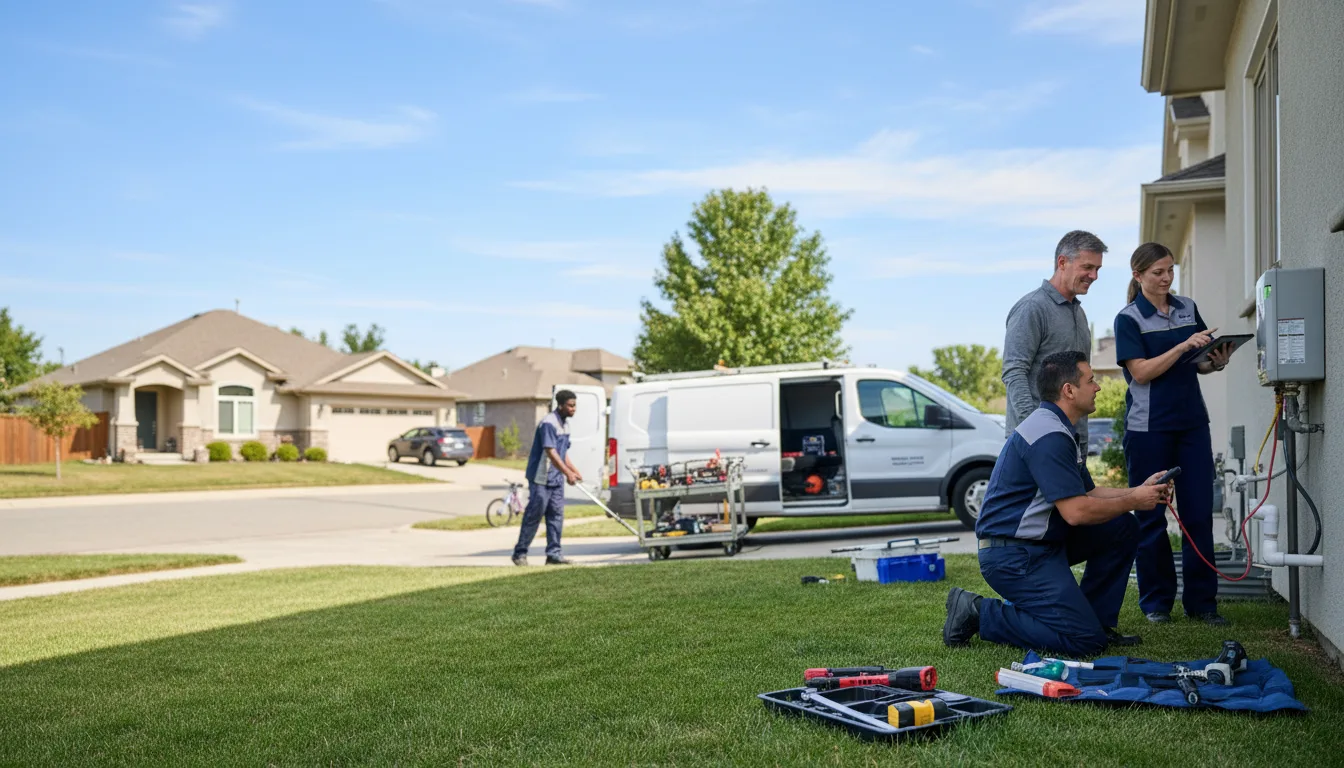 Tankless water heater service in Jerome, PA